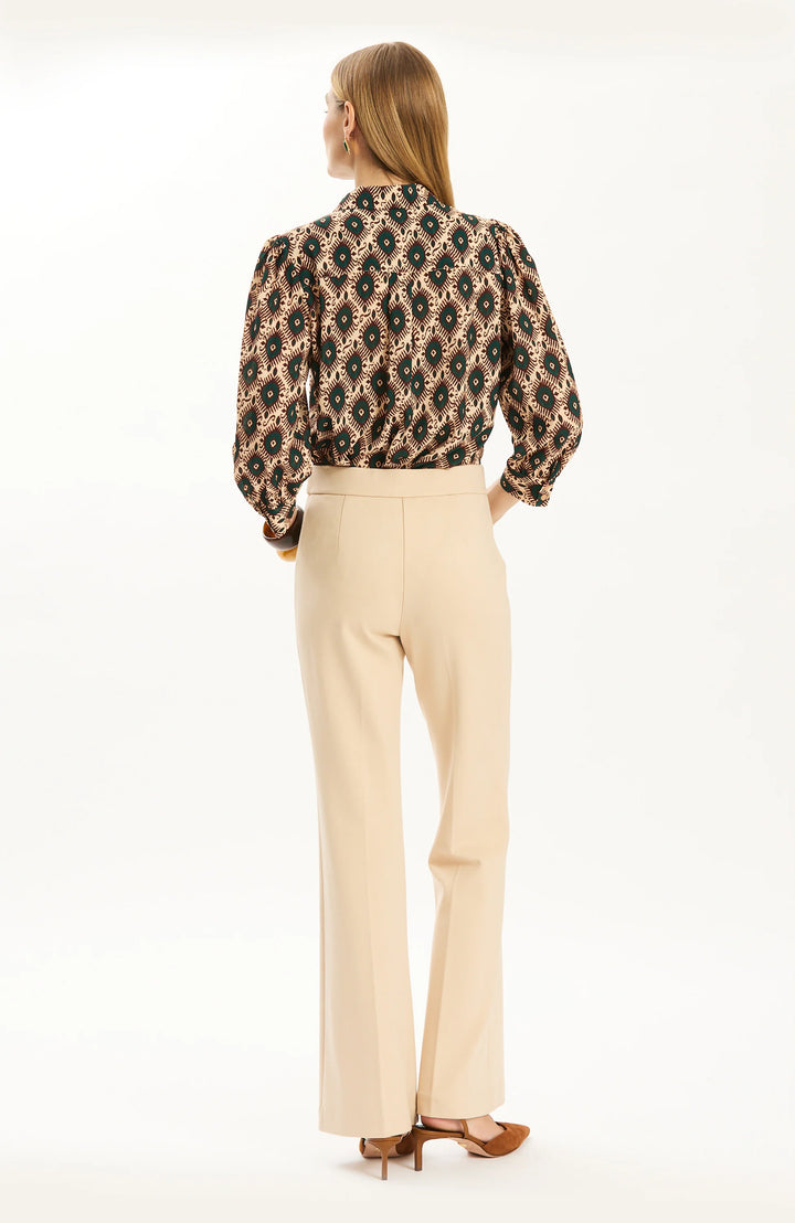 Marilyn Knit Ponte Pant | Fawn
