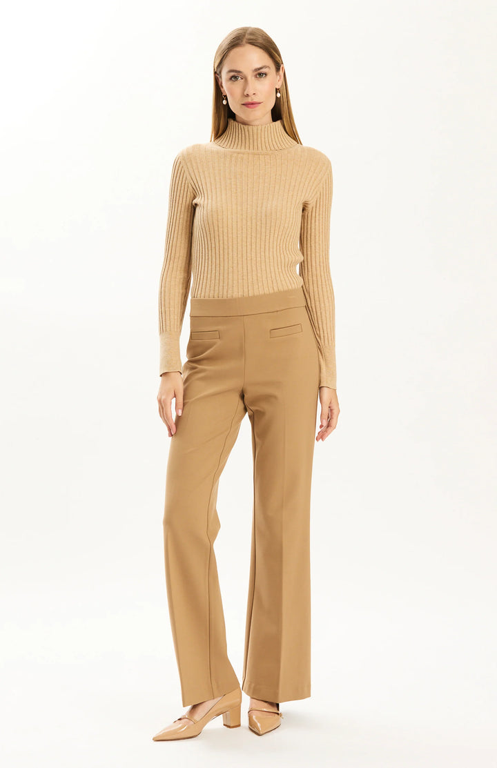 Marilyn Knit Pant | Latte