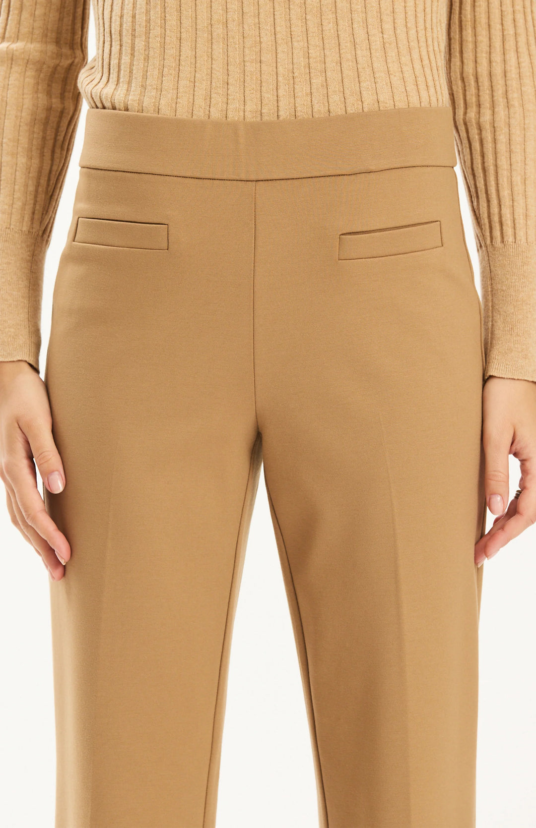 Marilyn Knit Pant | Latte
