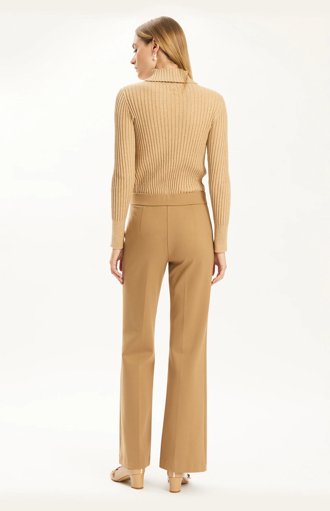 Marilyn Knit Pant | Latte