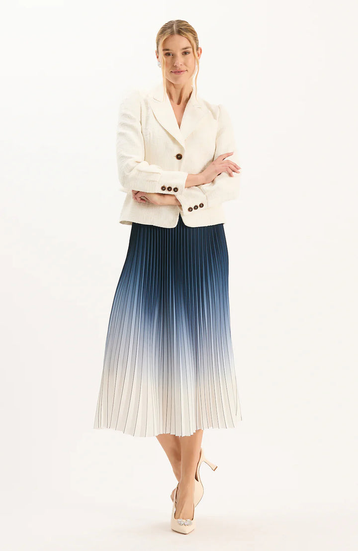 Gabriella Basketweave Jacket | Ivory