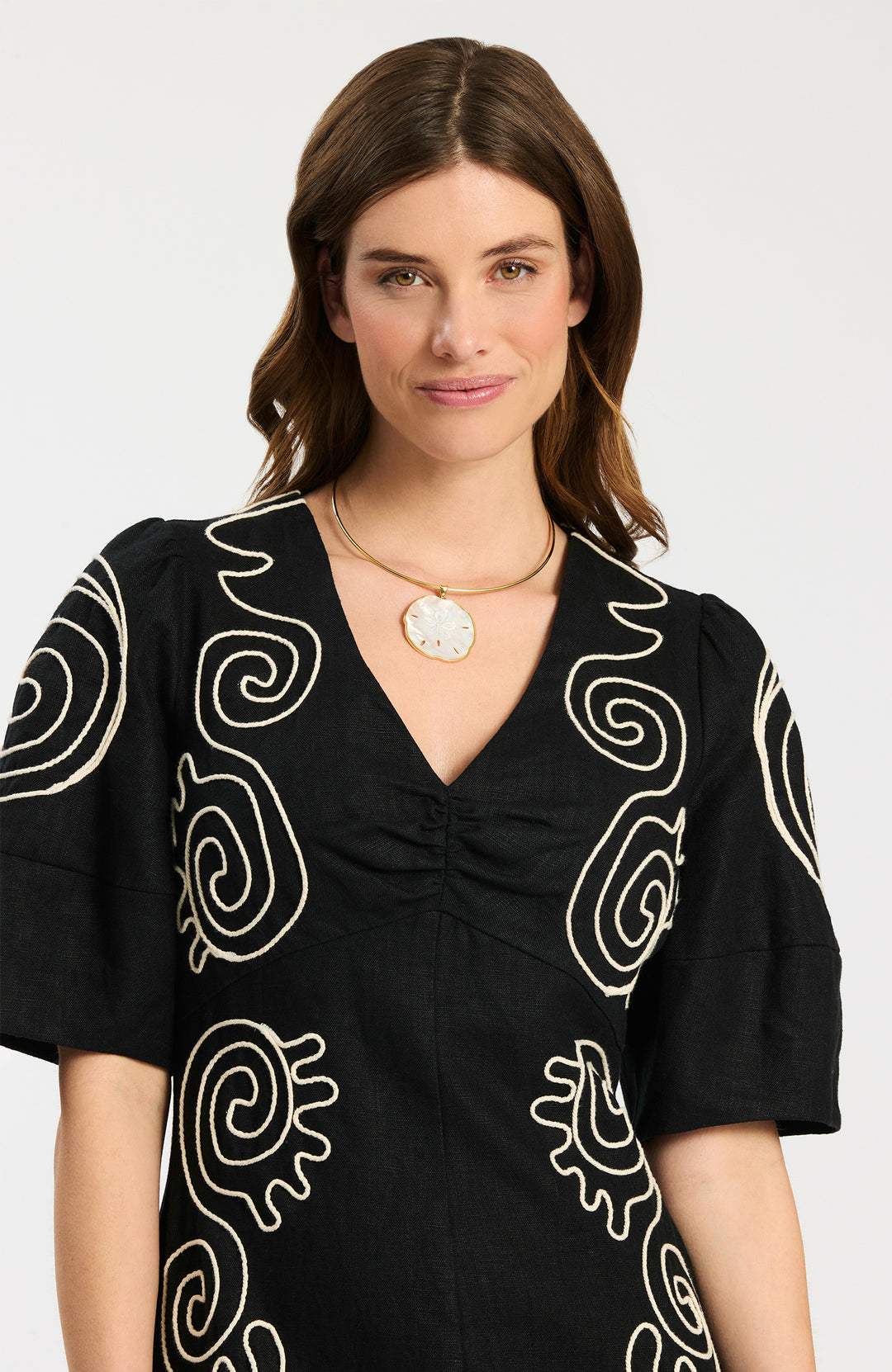 Posey Dress | Black & White