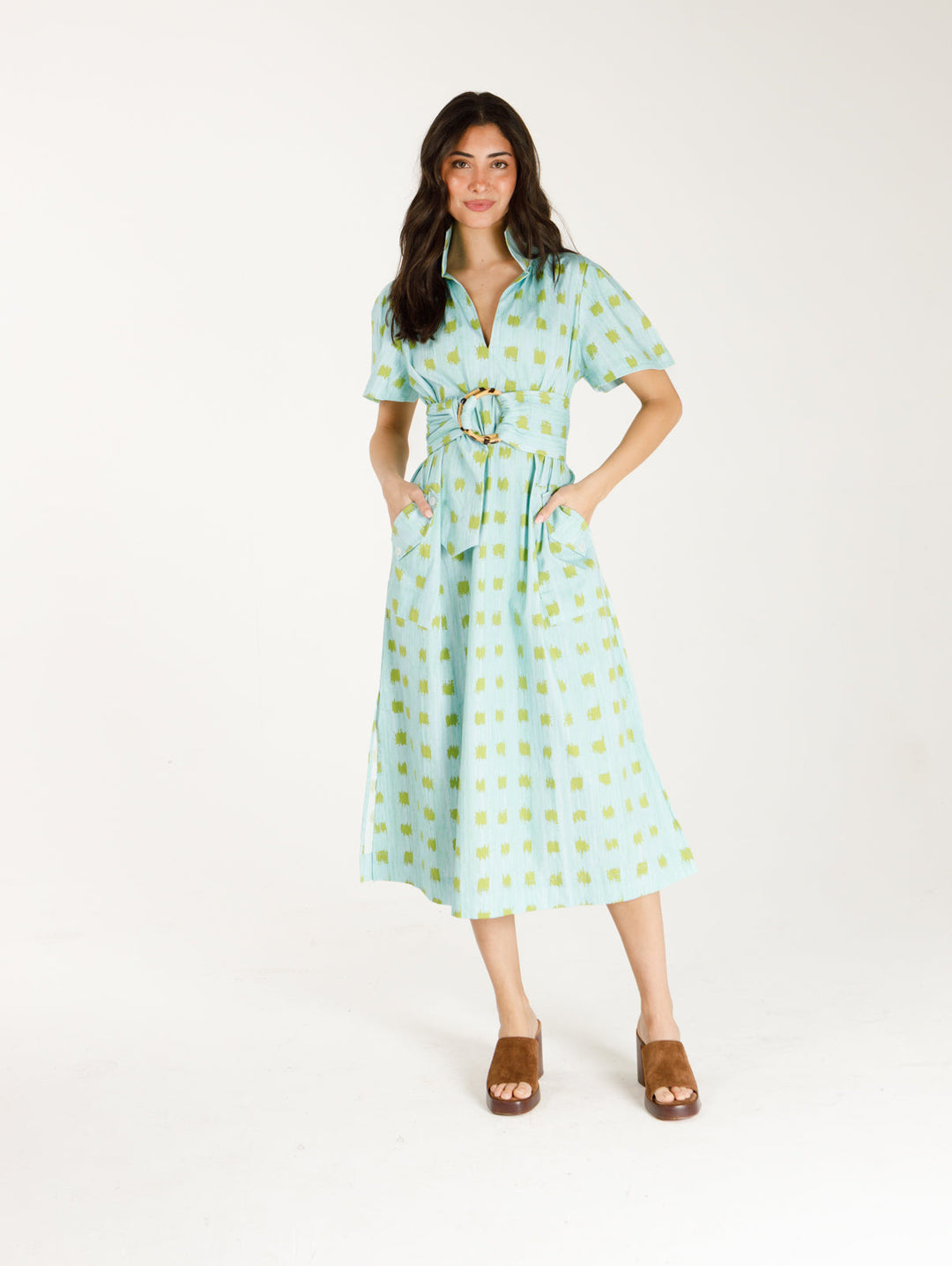 Gretchen Dress | Spring & Sky Glasscloth