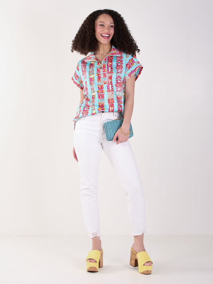 Poppy Pullover | Iconic Iris