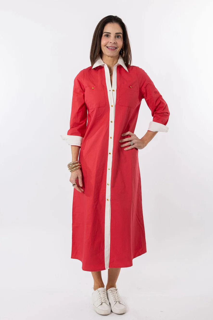 Harper Dress | Red