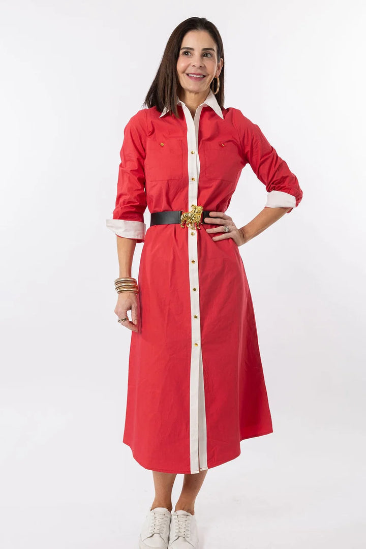 Harper Dress | Red