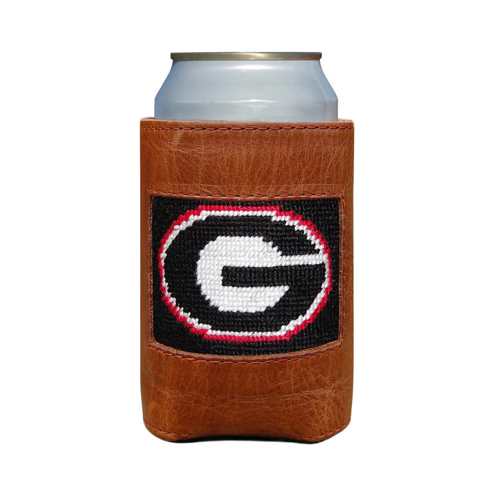 Collegiate Needlepoint Can Coolers