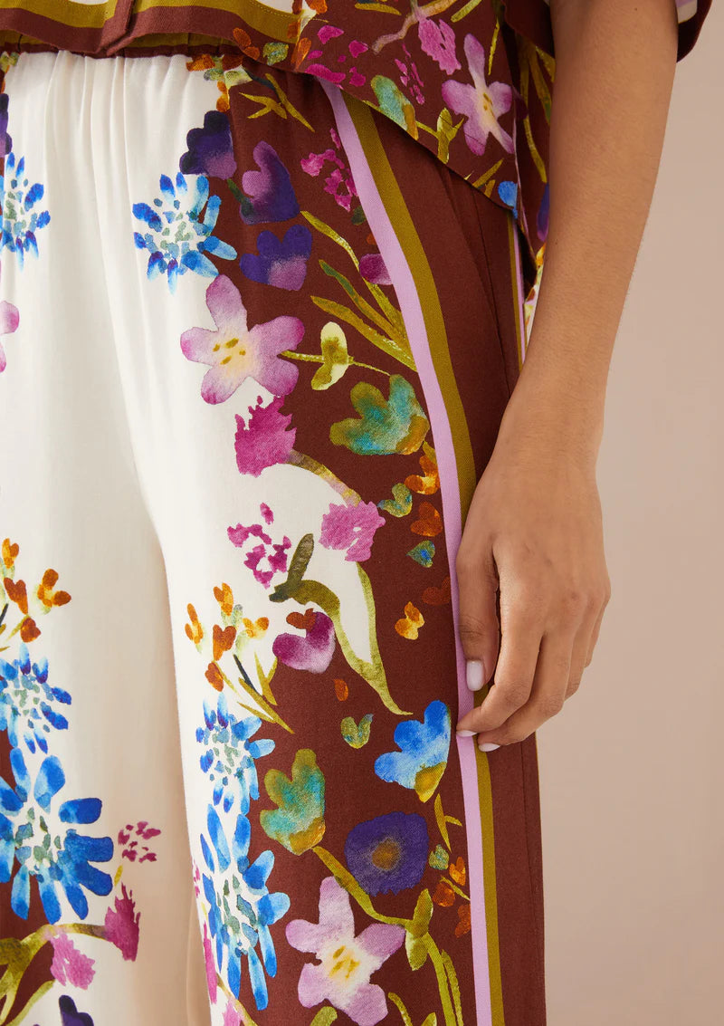 Geri Pant | Prairie Cinnamon Floral