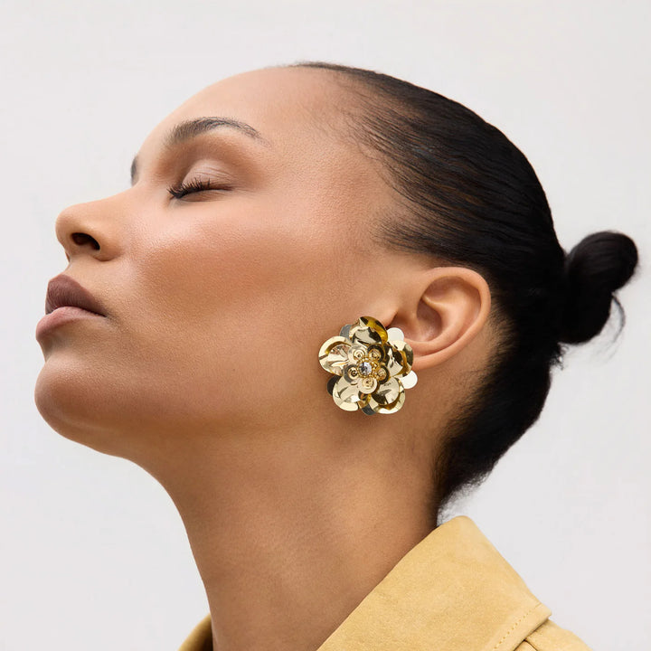 Milena Earrings | Gold