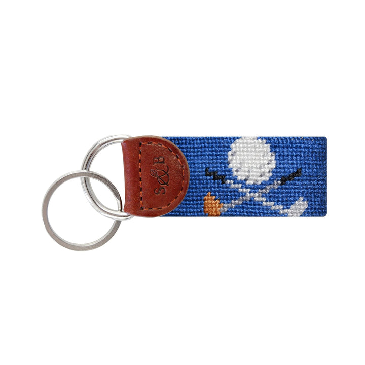 Assorted Needlepoint Key Fobs