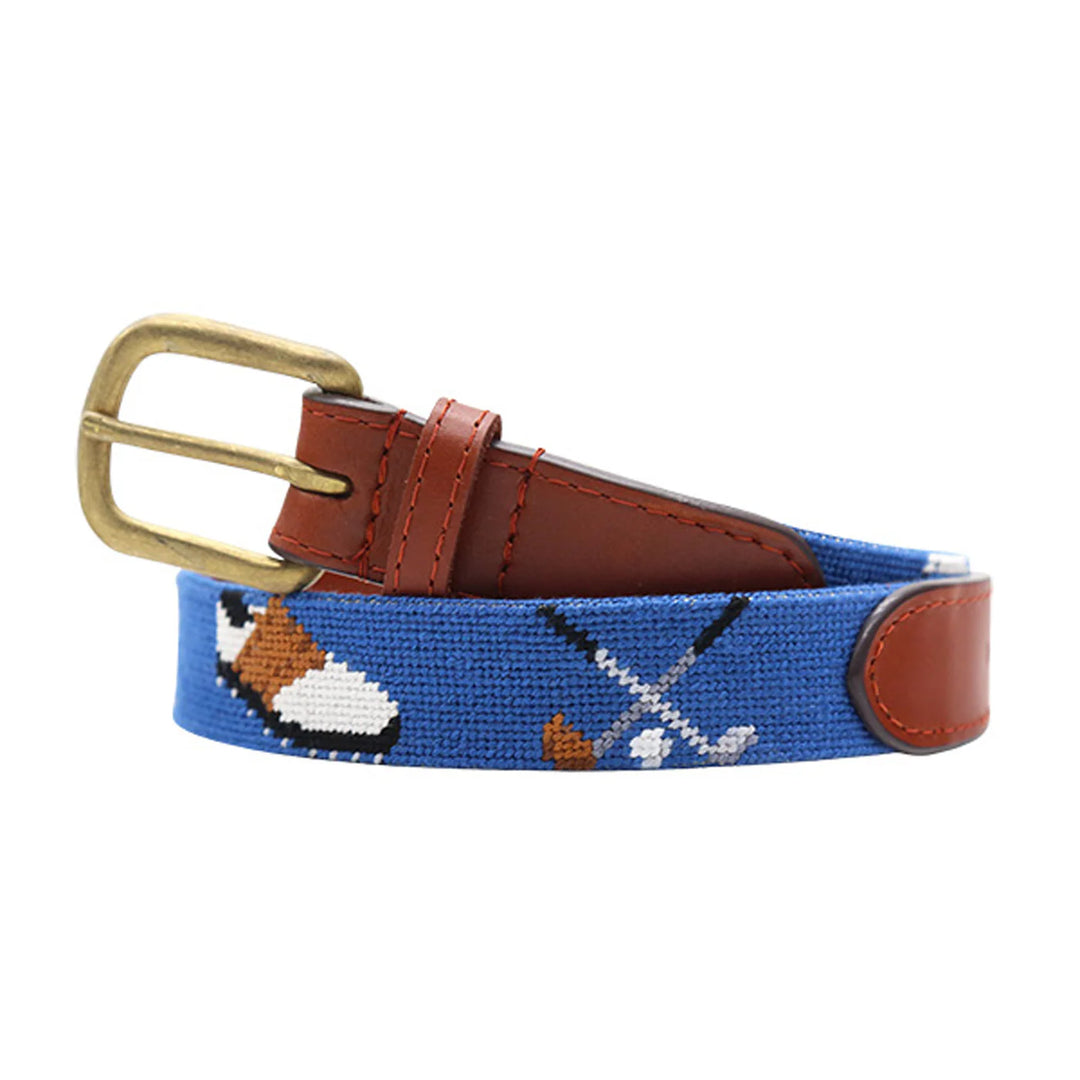 Childrens Needlepoint Golf Belt