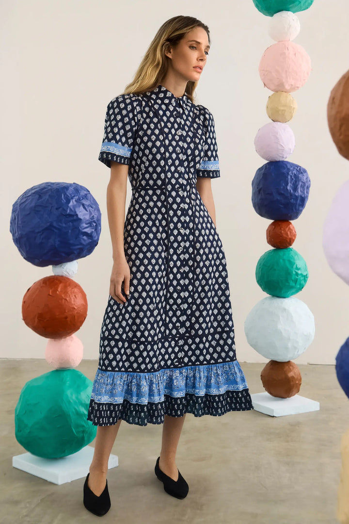 Greta Dress | Thistle & Vine Blue