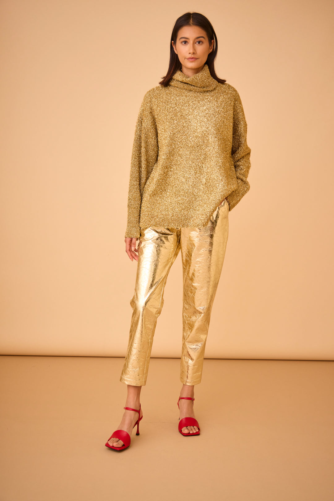 Haskell Pant | Cracked Gold