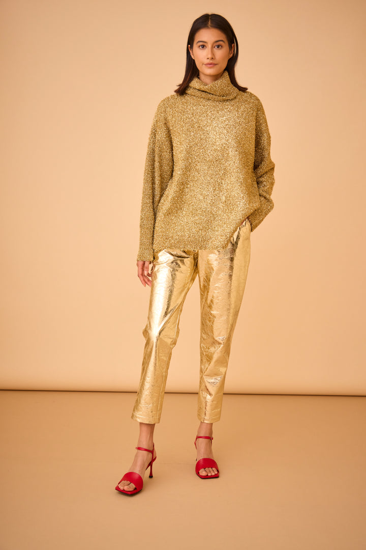 Haskell Pant | Cracked Gold