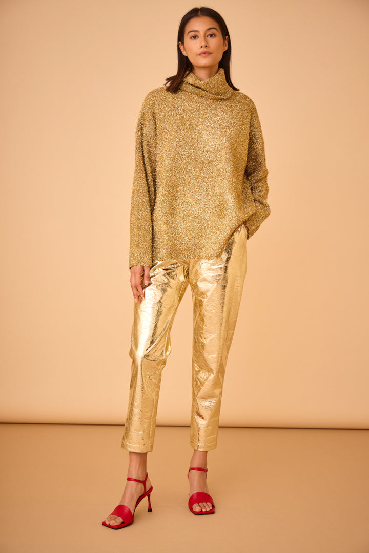 Haskell Pant | Cracked Gold