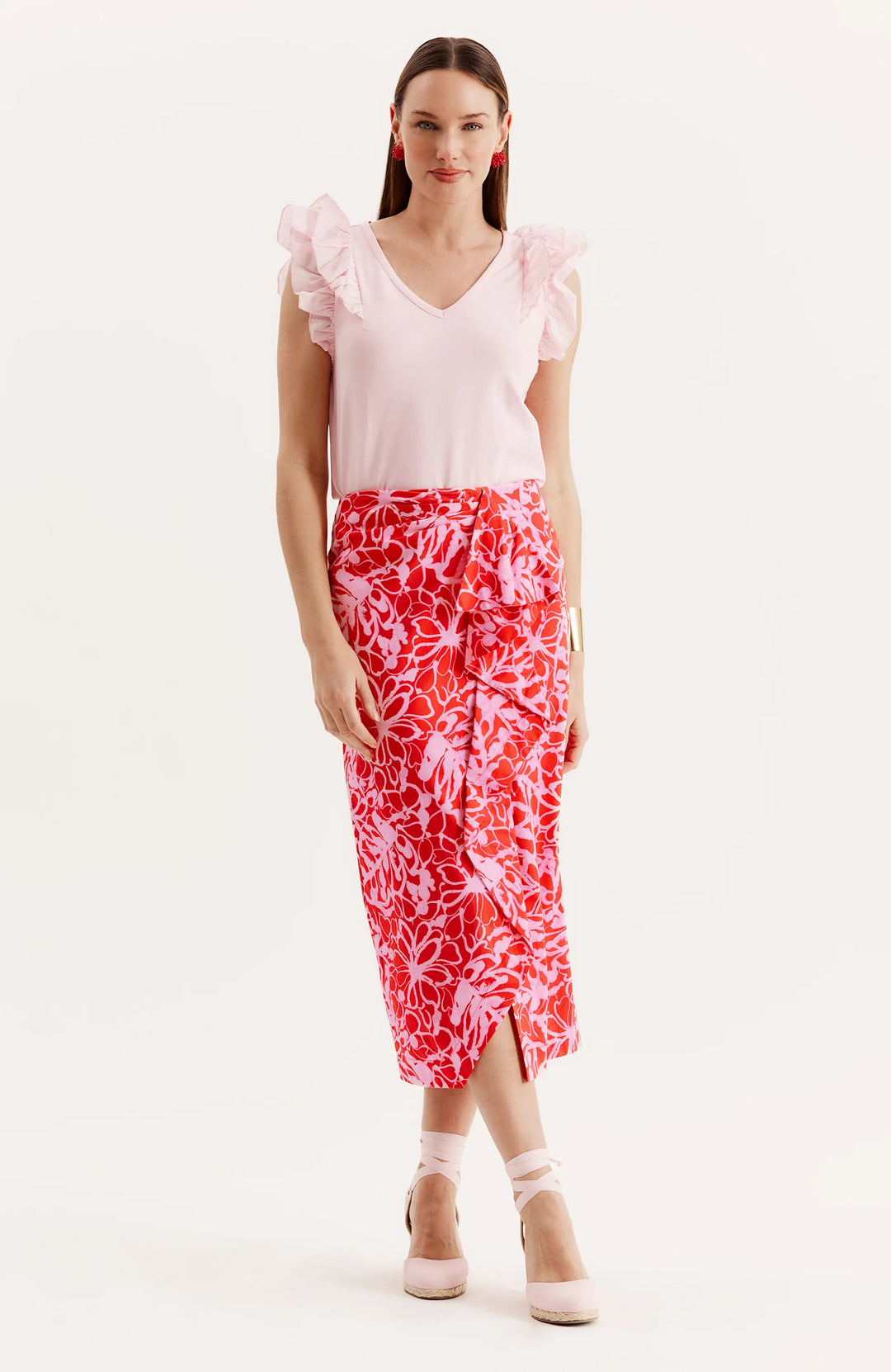 Josphine Wrap Skirt | Primrose