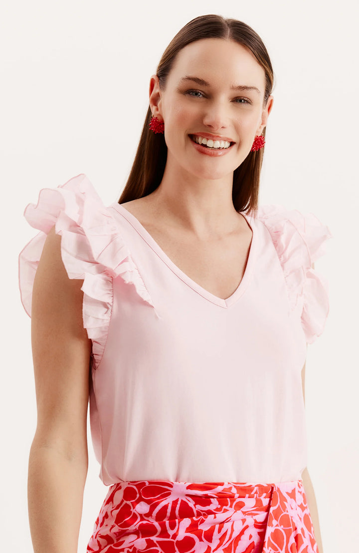 Emmerson Tee | Pink Tule