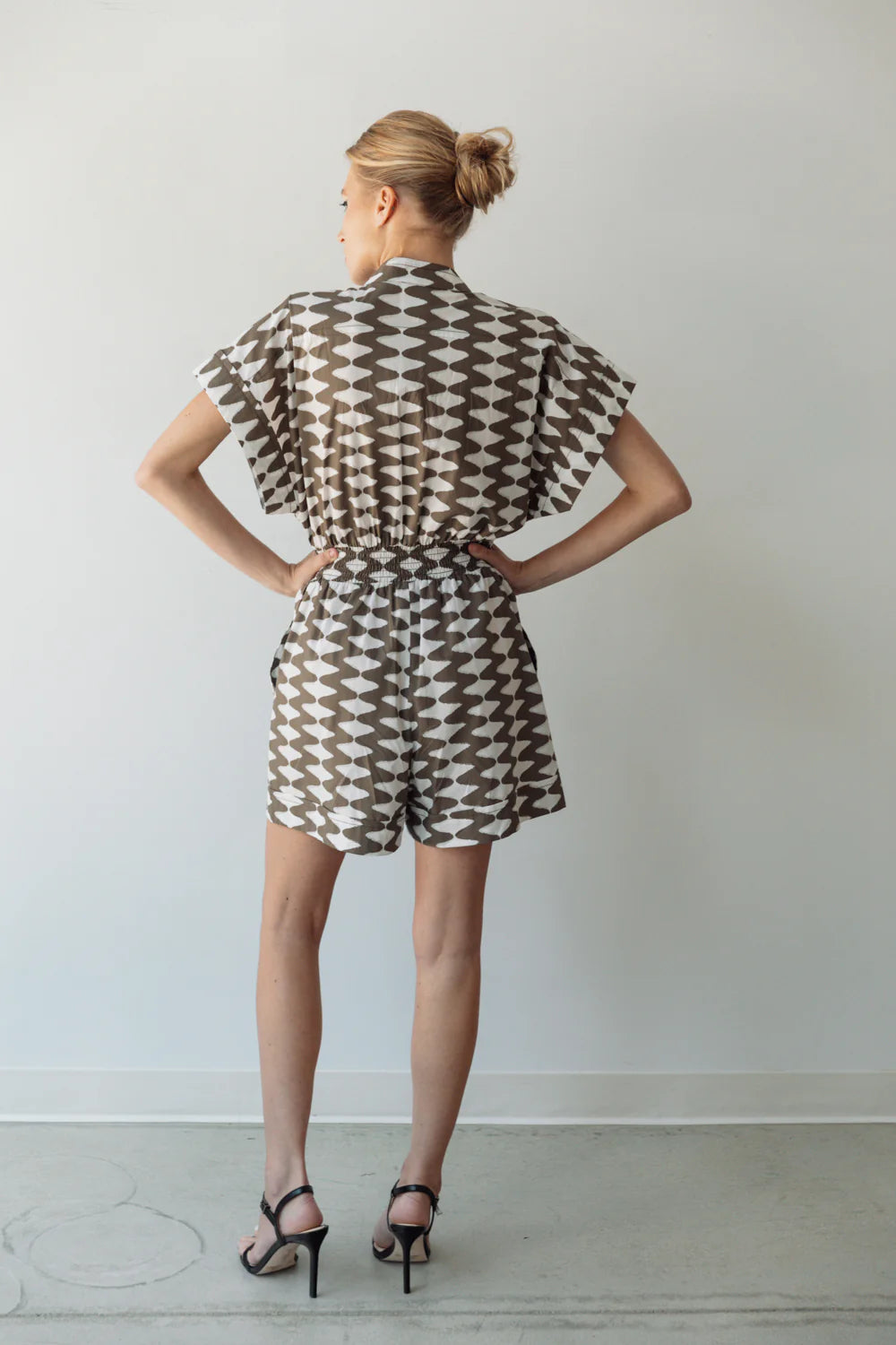 Smart Romper | Tribal Zig Zag