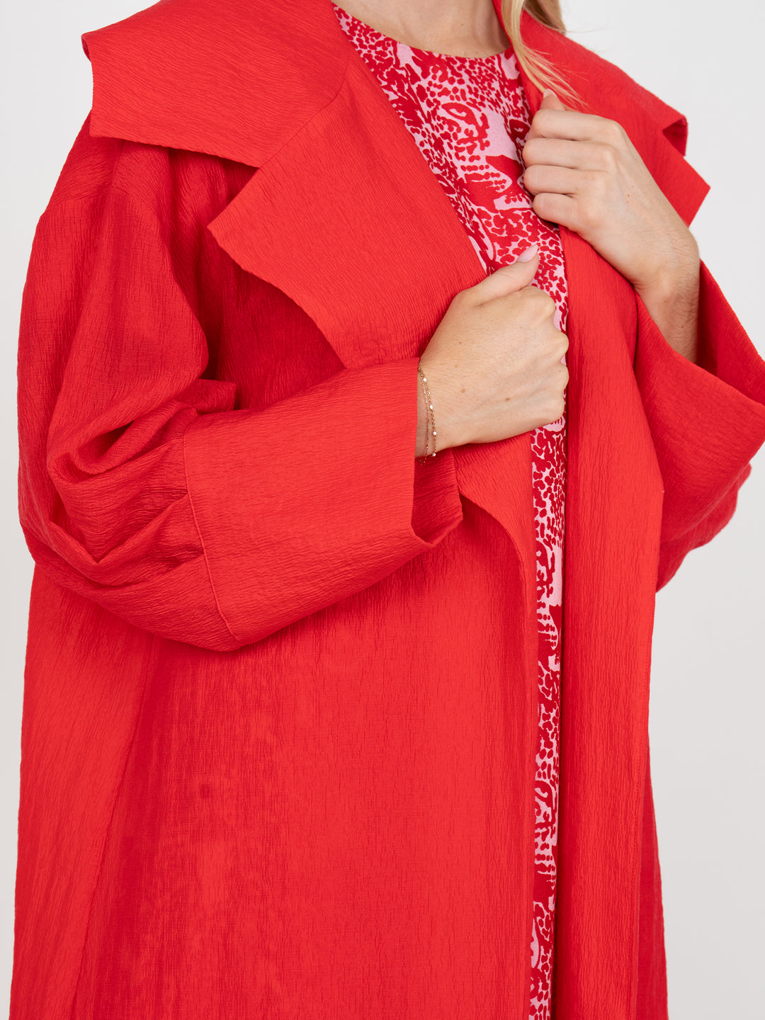 Manhattan Coat | Cardinal Red