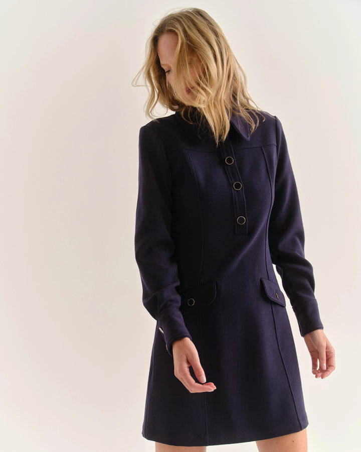 Hayes Dress | Dark Navy