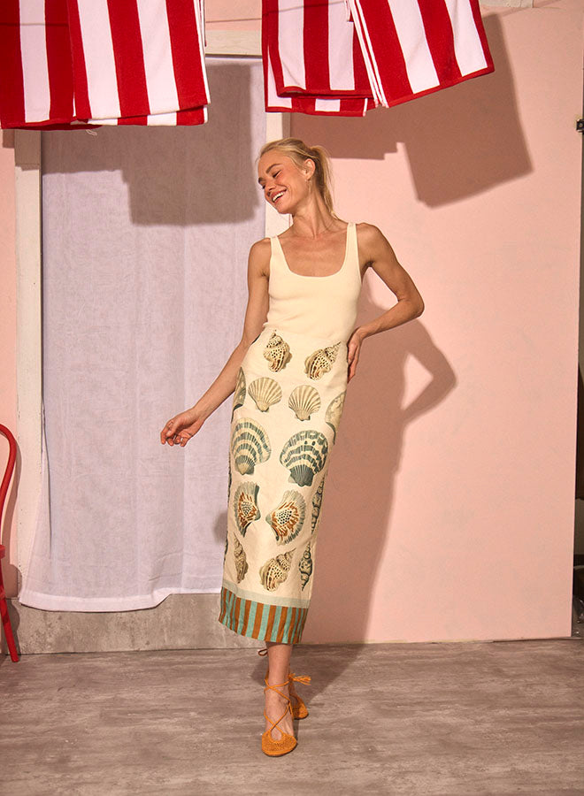 Lynne Skirt | Somers Shell Cream