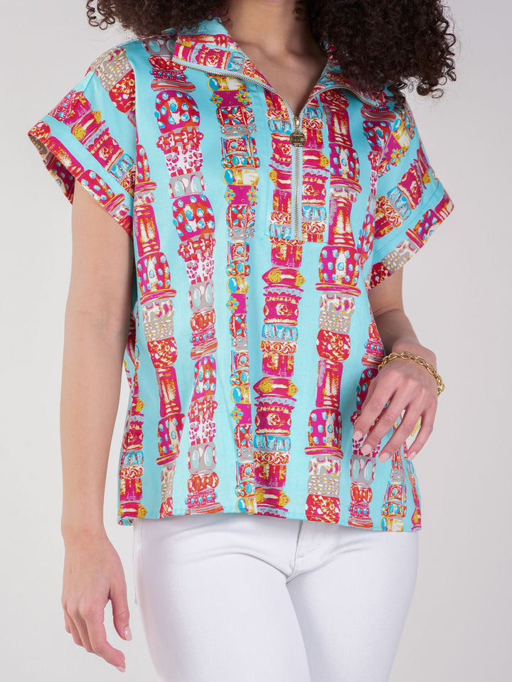 Poppy Pullover | Iconic Iris