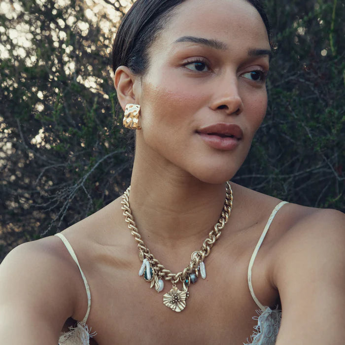 Peyton Studs | Gold