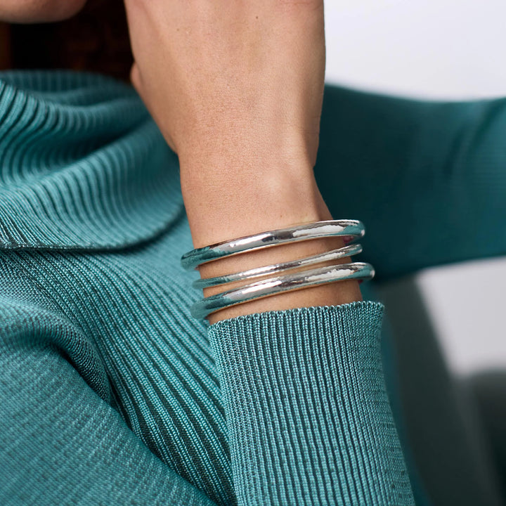 Havana Bangle | Silver