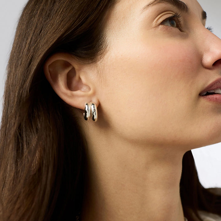 Havana Double Hoop | Silver