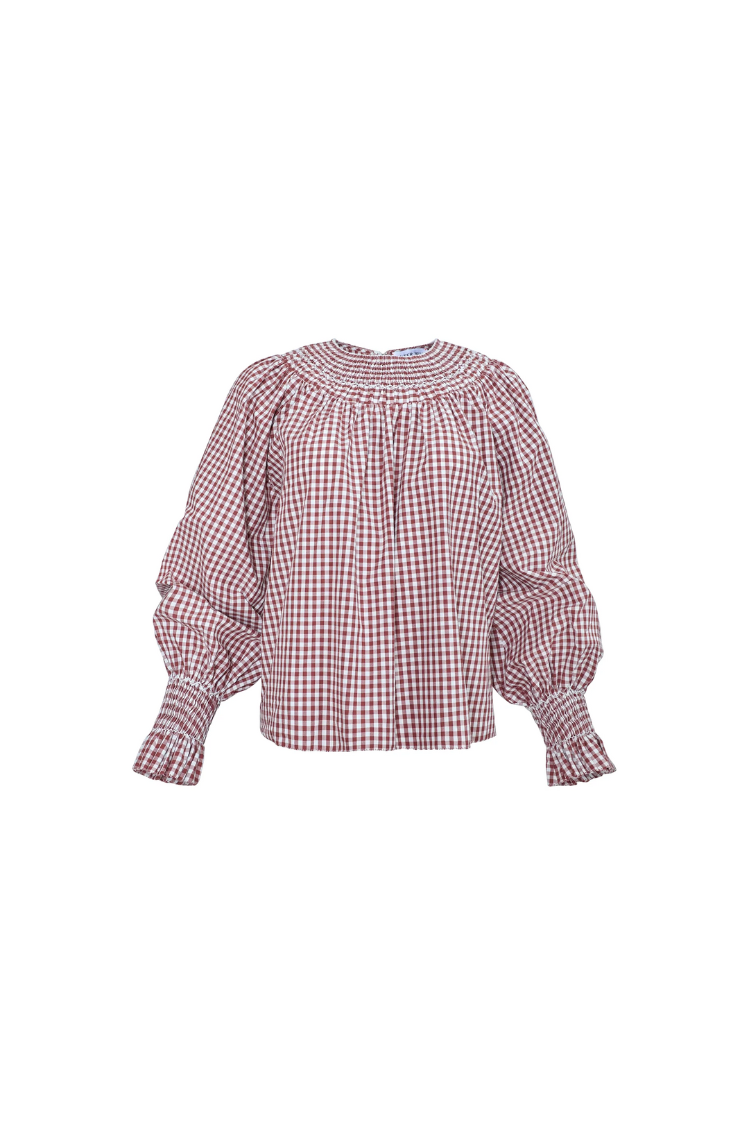 Hayes Top | Costwold Check Rust