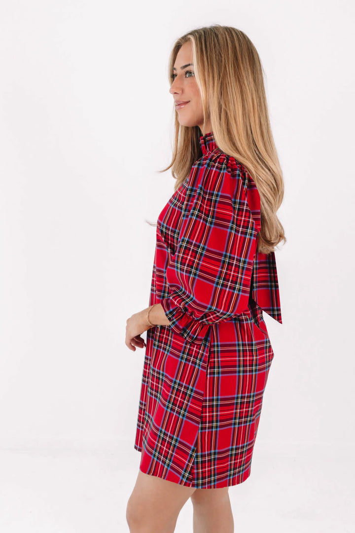 Hollin Long Sleeve Bow Dress