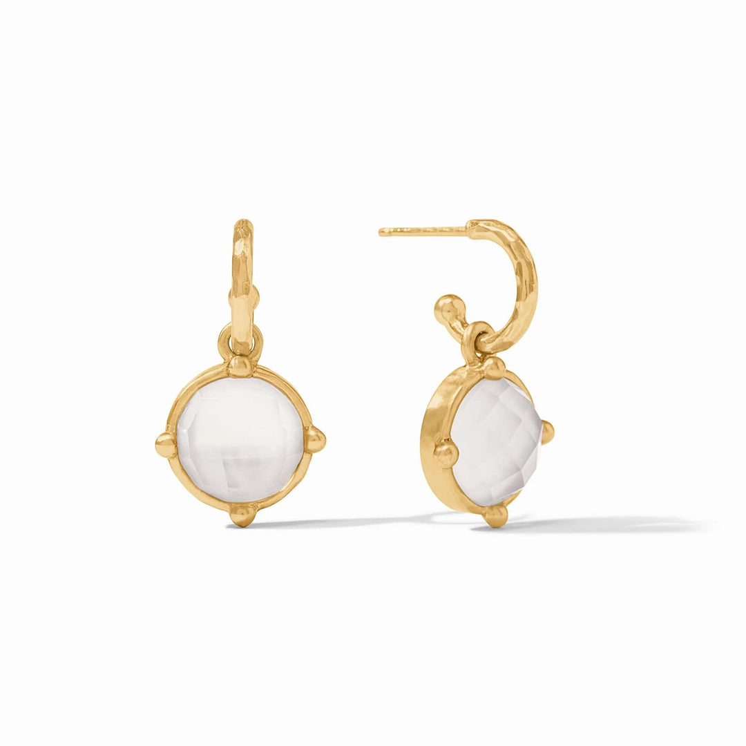 Julie Vos Honeybee Hoop & Charm Earring | + Colors