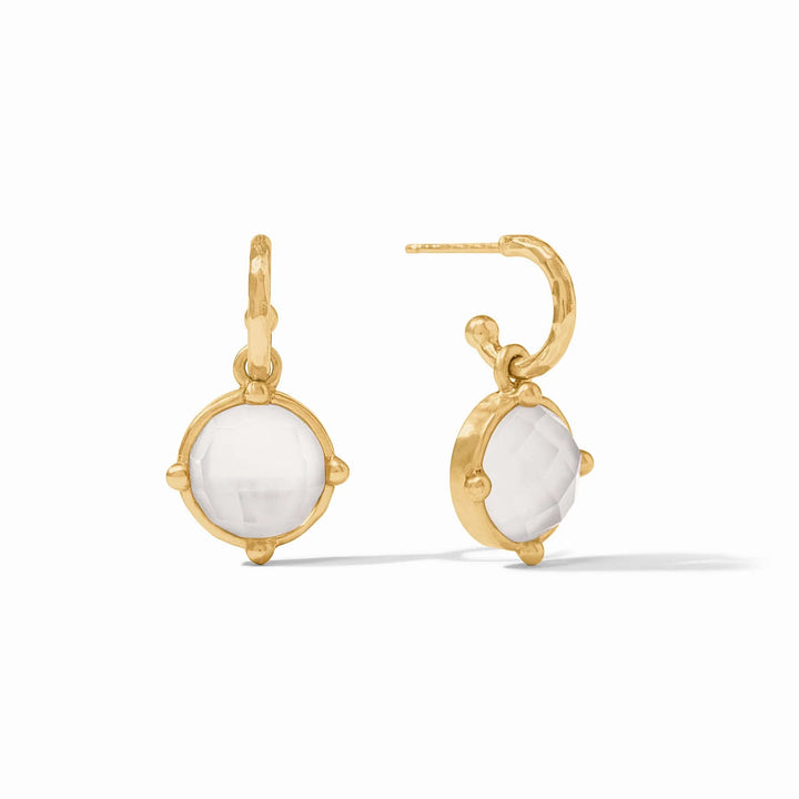 Julie Vos Honeybee Hoop & Charm Earring | + Colors