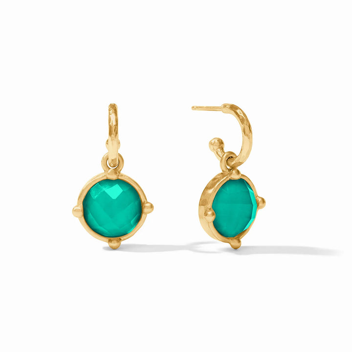 Julie Vos Honeybee Hoop & Charm Earring | + Colors