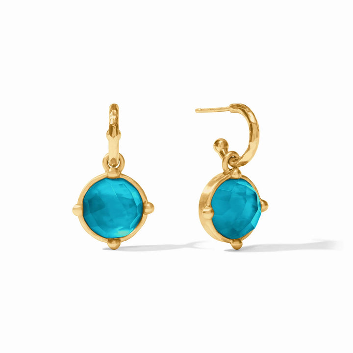 Julie Vos Honeybee Hoop & Charm Earring | + Colors