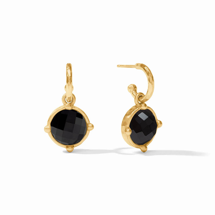 Julie Vos Honeybee Hoop & Charm Earring | + Colors