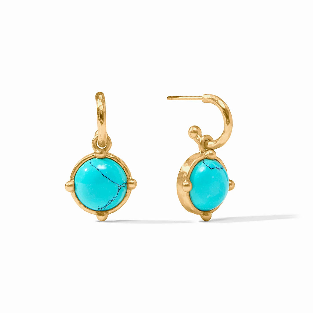 Julie Vos Honeybee Hoop & Charm Earring | + Colors