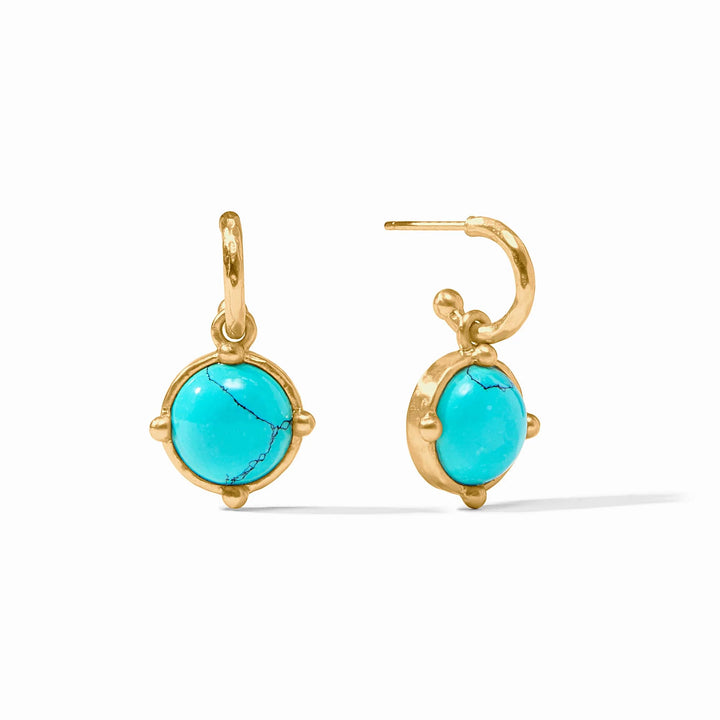 Julie Vos Honeybee Hoop & Charm Earring | + Colors
