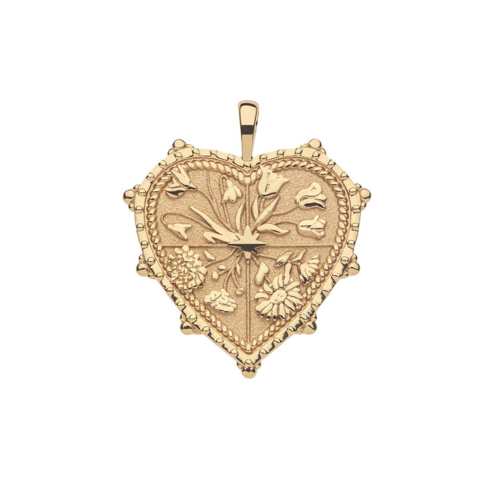 HOPE Heart Pendant Necklace