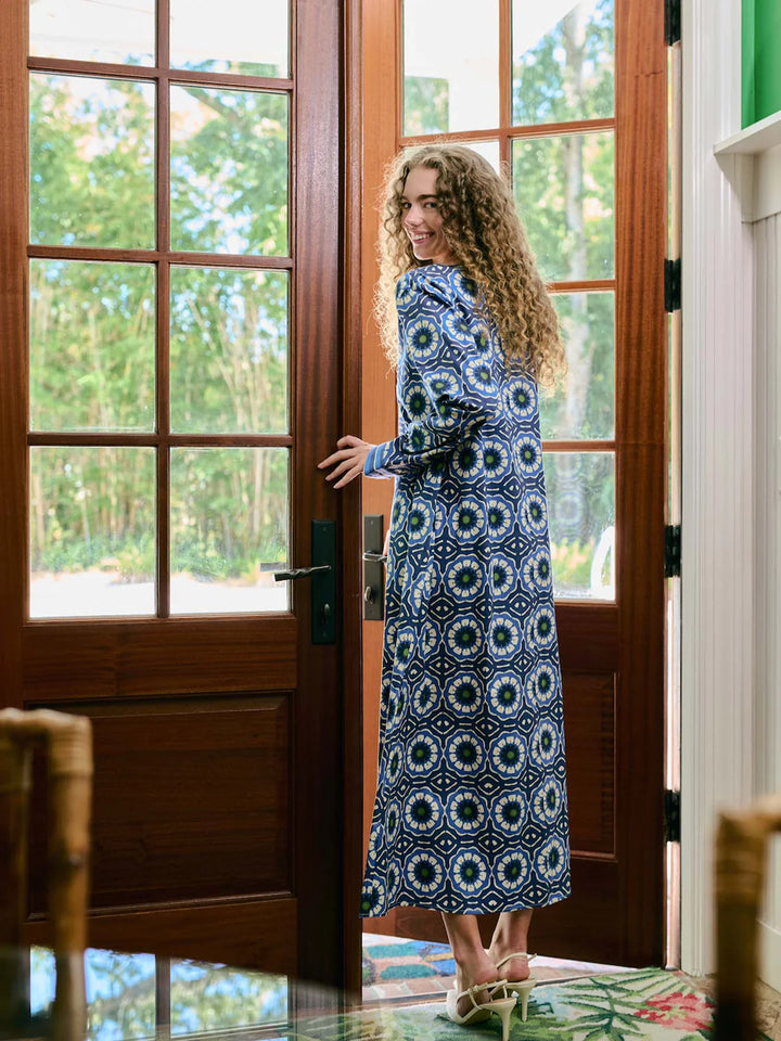 Kaftan | Wildflower Navy