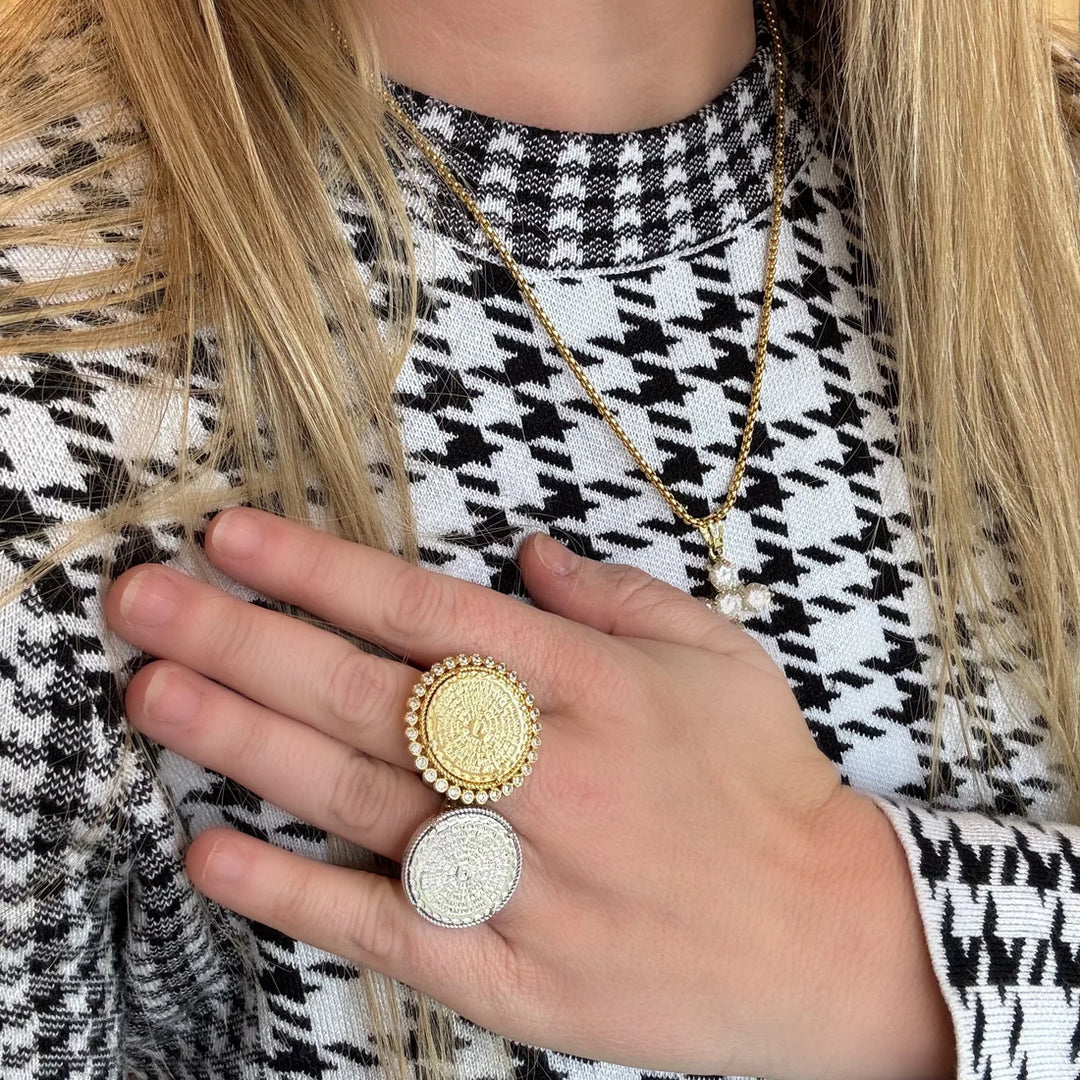The Lord's Prayer Ring | Gold