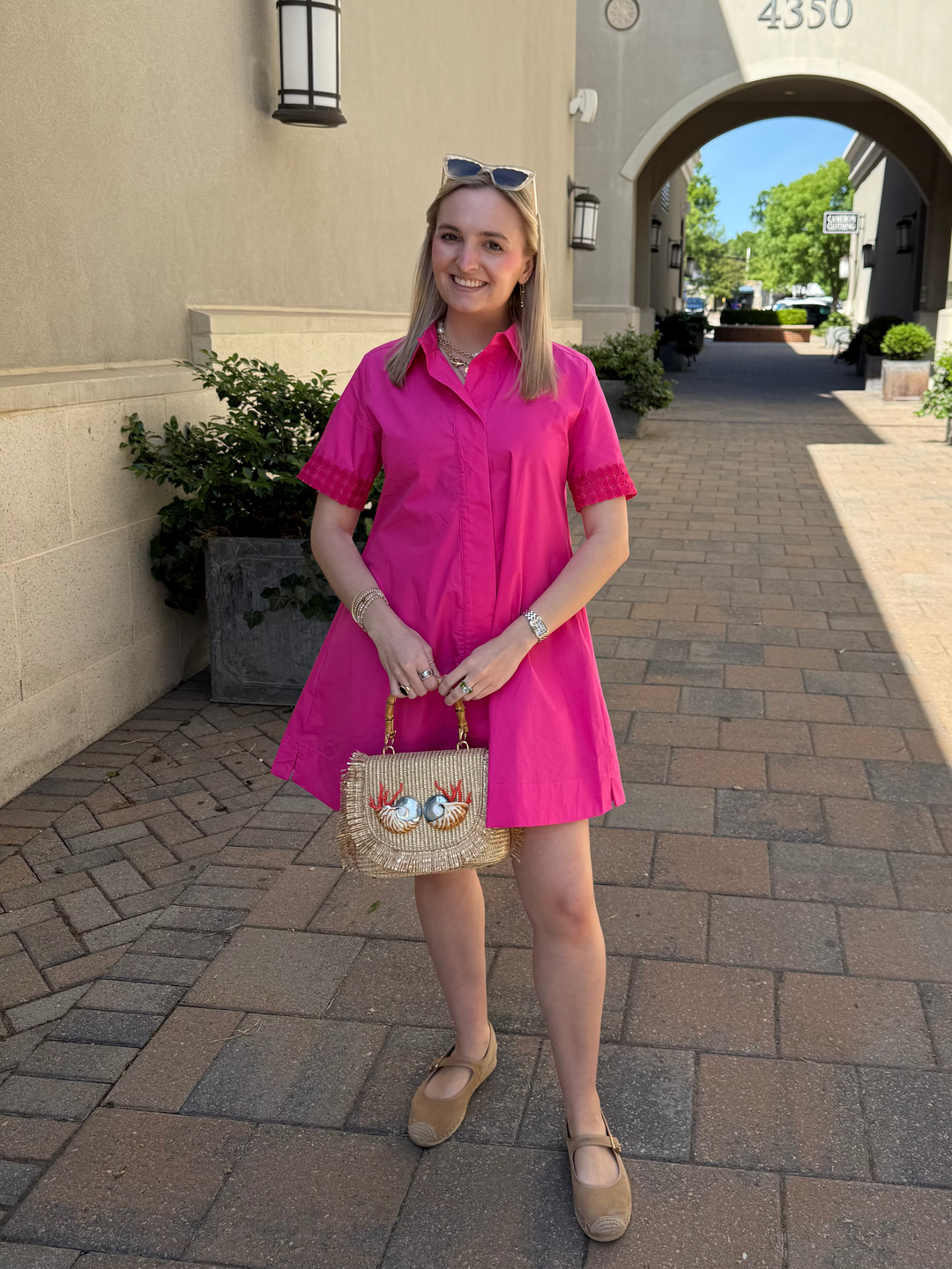 Penny Dress | Fuschia