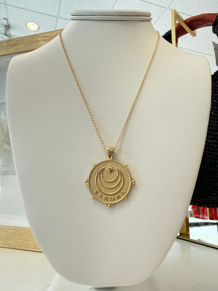 STRONG Love of the Sea Original Pendant on Classic Rolo Chain