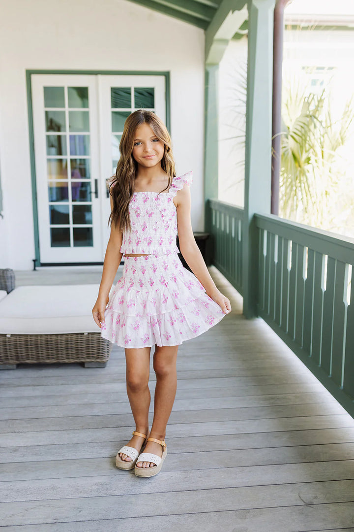 Hallie Ruched Tween Skirt
