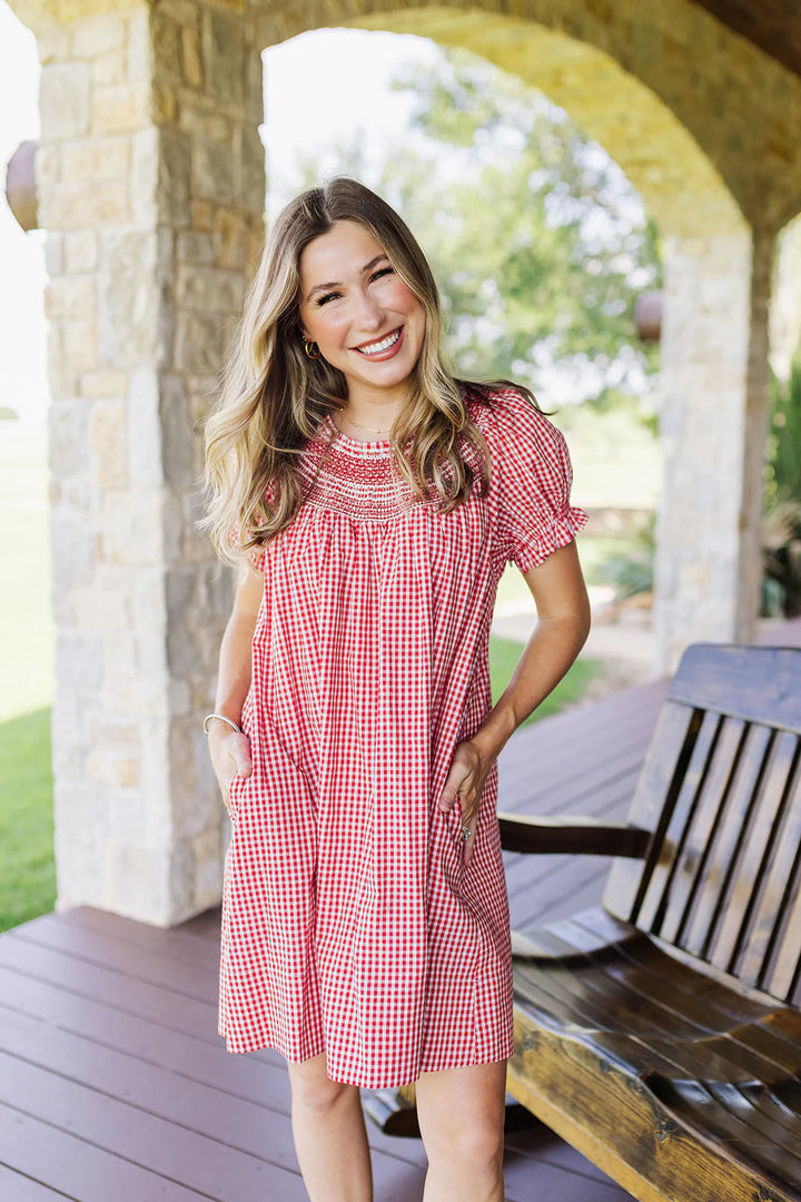 Logan Dress | Red