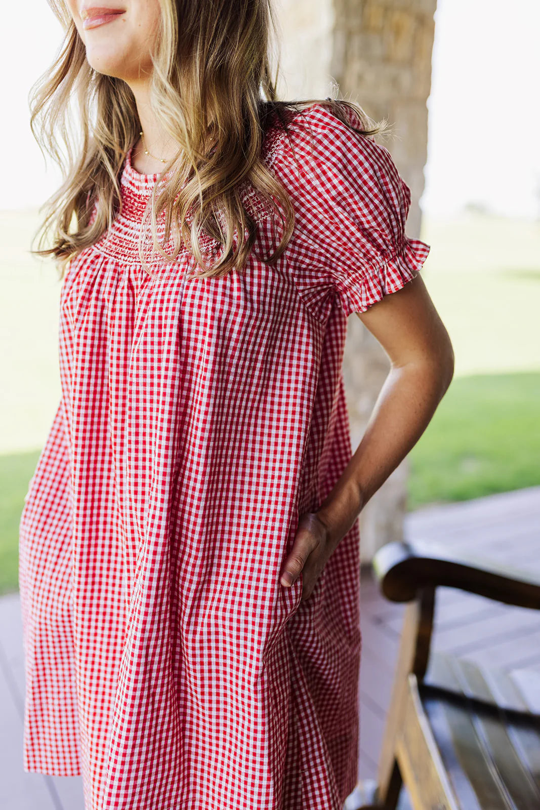 Logan Dress | Red