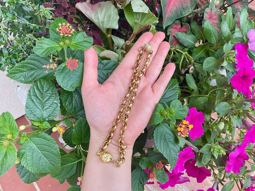 CC Oval Necklace