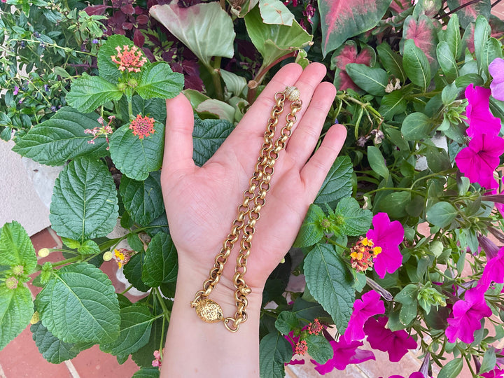 CC Oval Necklace