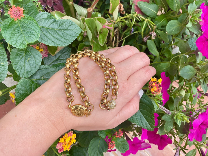 CC Oval Necklace