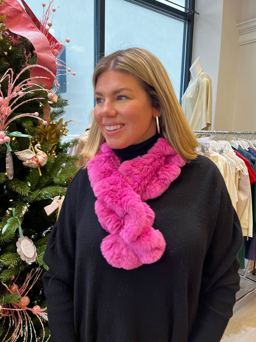 Linda Richards Solid Rex Pull Thru Scarf | + Colors